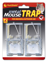 Pestshield 2pc Metal Mouse Traps